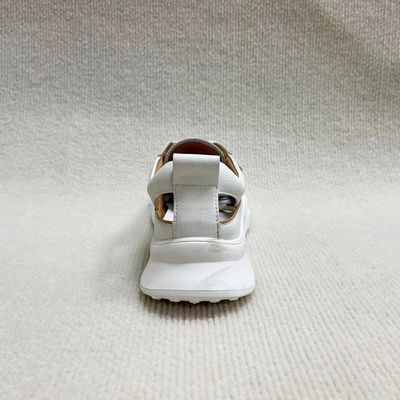 Flat Hollow Women Leather Sandals Breathable Casual Shoes And Lace Up