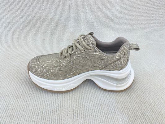 Thời trang cao cấp giày thể thao Bling Rhinestone